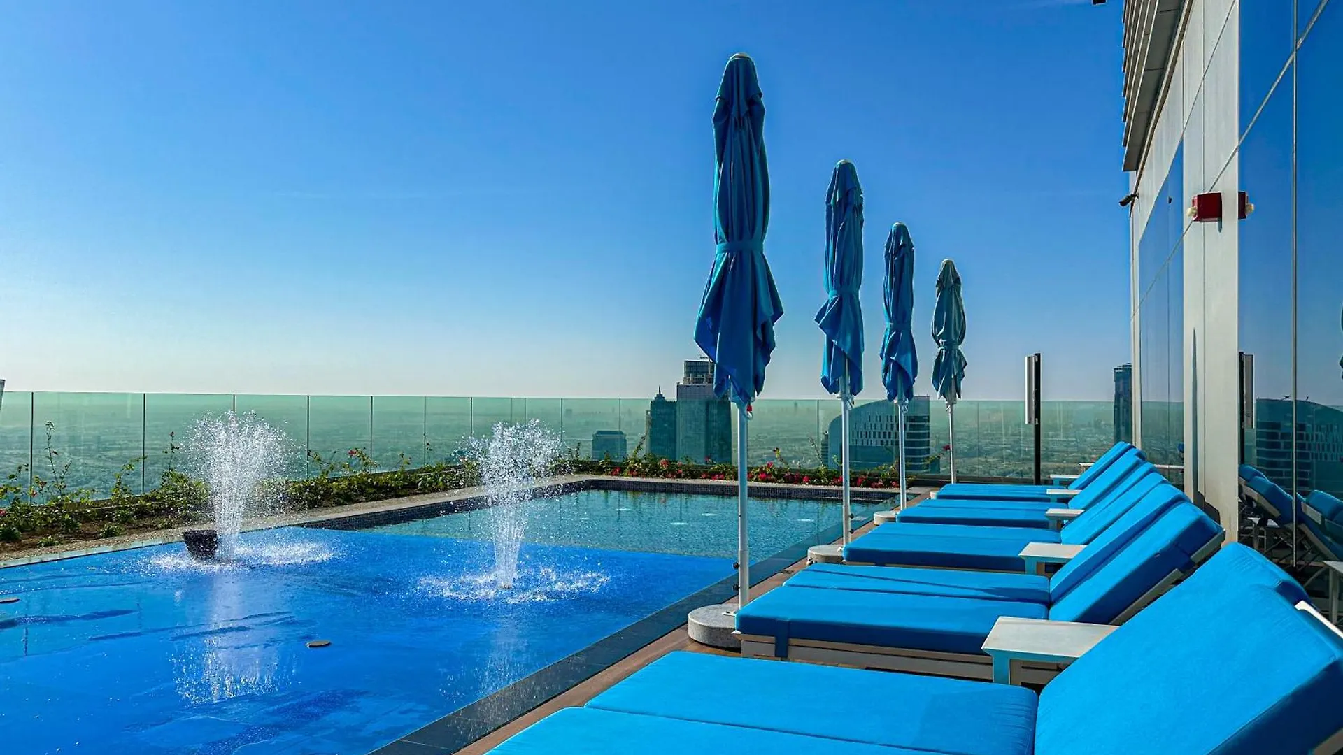 64Th Floor Rooftop Dream, Burj Khalifa View Pool, 2Br Apartment In Paramount Hotel Midtown Dubai United Arab Emirates