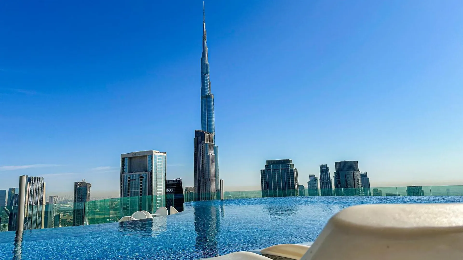 64Th Floor Rooftop Dream, Burj Khalifa View Pool, 2Br Apartment In Paramount Hotel Midtown Dubai United Arab Emirates