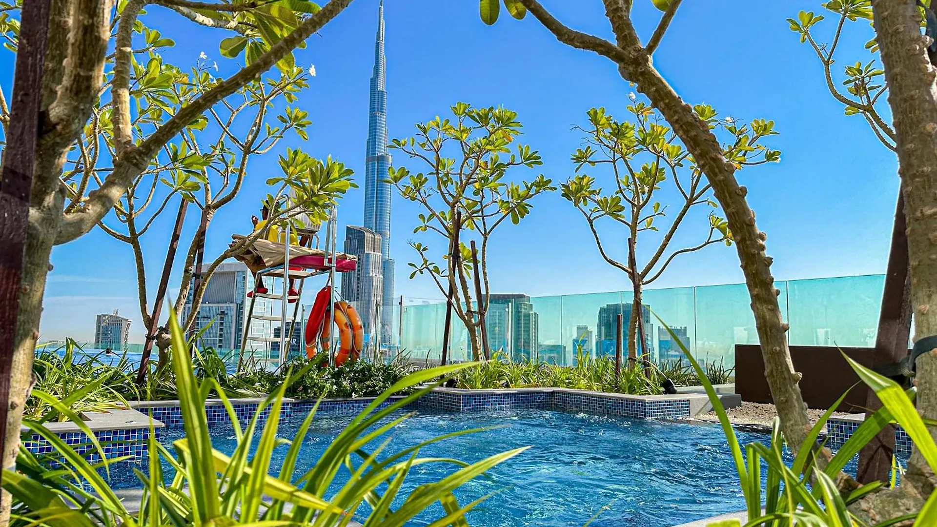 64Th Floor Rooftop Dream, Burj Khalifa View Pool, 2Br Apartment In Paramount Hotel Midtown Dubai 0*,