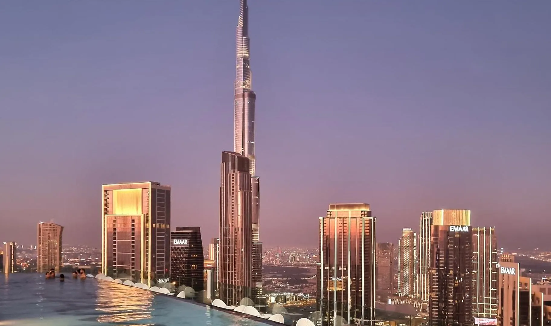 64Th Floor Rooftop Dream, Burj Khalifa View Pool, 2Br Apartment In Paramount Hotel Midtown Dubai United Arab Emirates