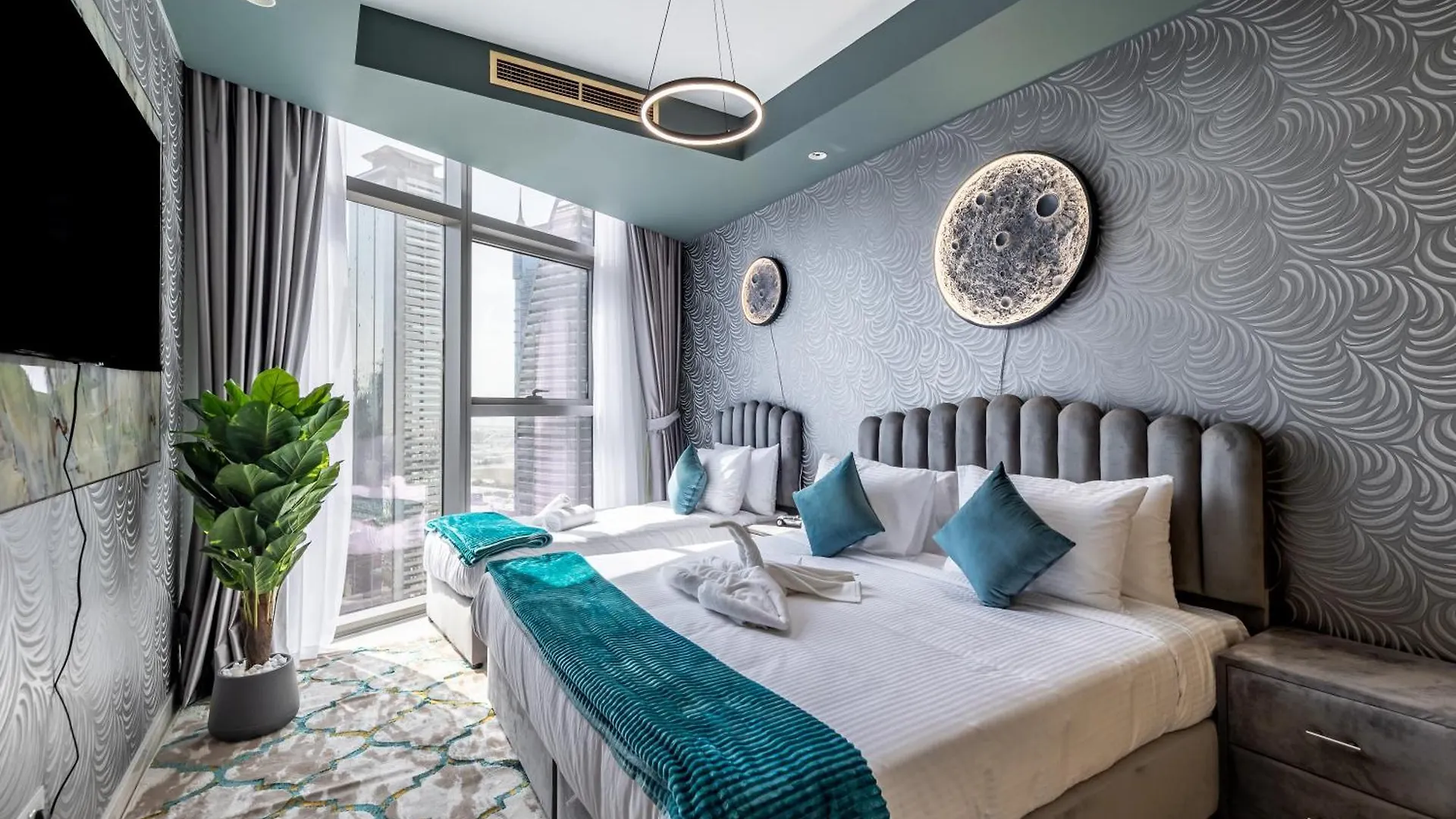 64Th Floor Rooftop Dream, Burj Khalifa View Pool, 2Br Apartment In Paramount Hotel Midtown Dubai United Arab Emirates