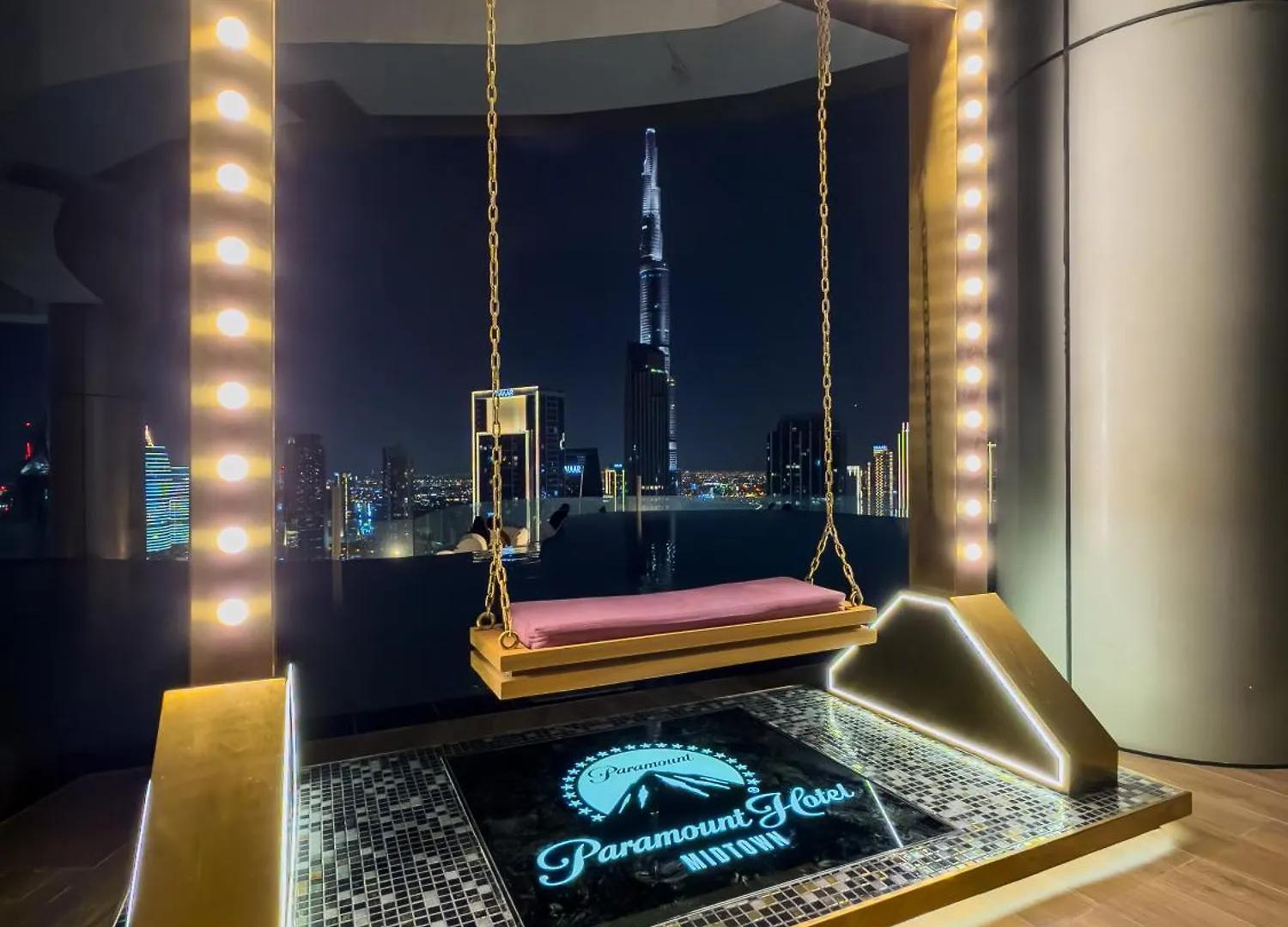 64Th Floor Rooftop Dream, Burj Khalifa View Pool, 2Br Apartment In Paramount Hotel Midtown Dubai