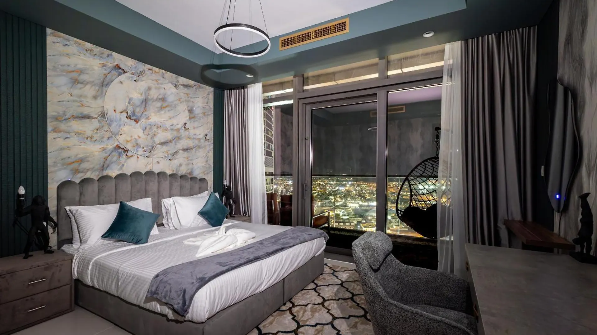 64Th Floor Rooftop Dream, Burj Khalifa View Pool, 2Br Apartment In Paramount Hotel Midtown Dubai