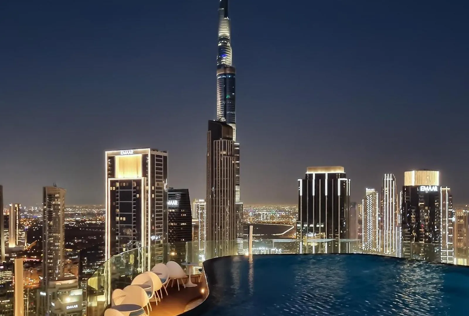 64Th Floor Rooftop Dream, Burj Khalifa View Pool, 2Br Apartment In Paramount Hotel Midtown Ντουμπάι
