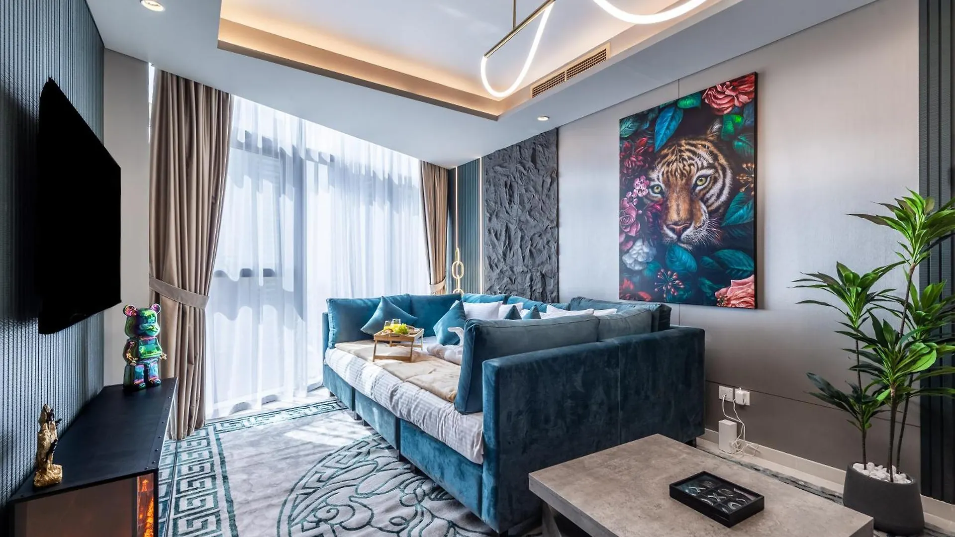 64Th Floor Rooftop Dream, Burj Khalifa View Pool, 2Br Apartment In Paramount Hotel Midtown Ντουμπάι 0*,